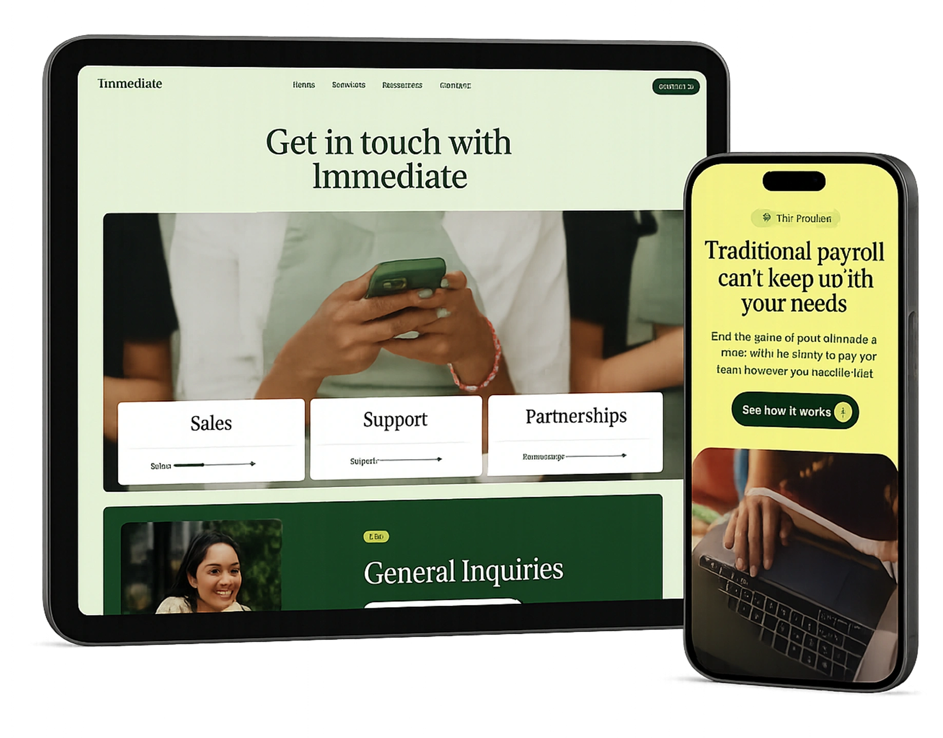 Vetted Logos responsive web design